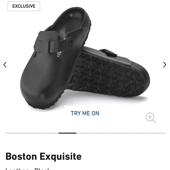 Birkenstock Black Leather Slip-On Loafers - Picture 2 of 2